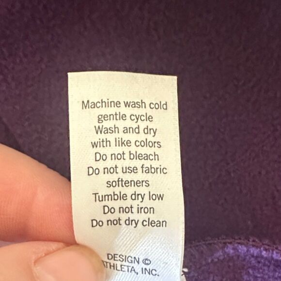 Athleta Cassidy Dress Softshell 1/2 Zip Jacket Pocketed Grape Stretchy Small - Picture 9 of 11